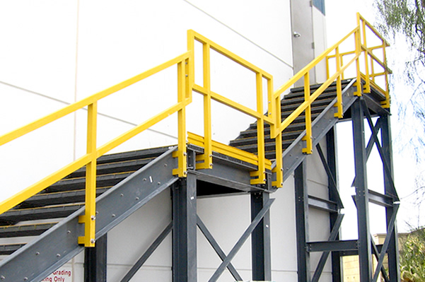 FRP Staircase at Pediped in Las Vegas Nevada